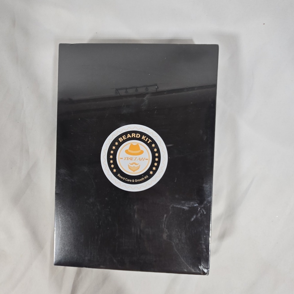 XIKEZAN Beard Grooming Kit | Beard Oil Balm Wash Conditioner | Gift Set